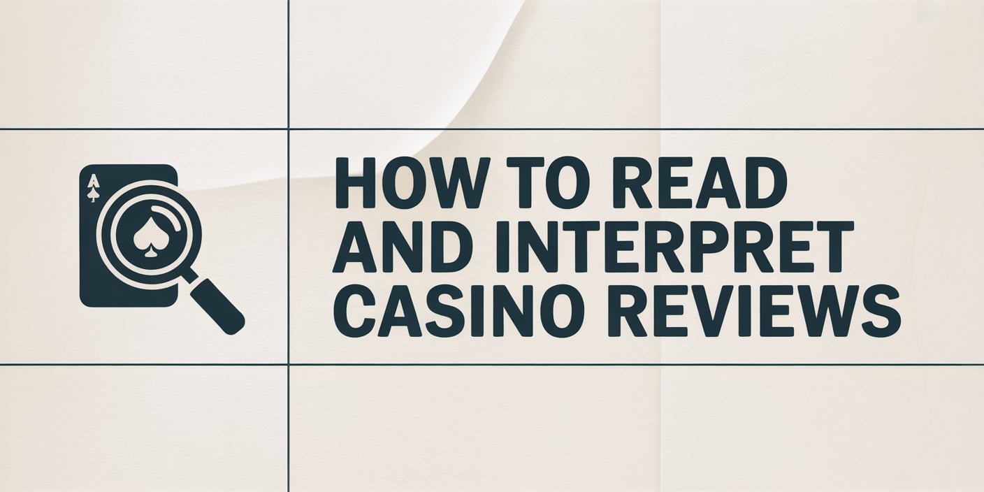 How to Read and Interpret Casino Reviews