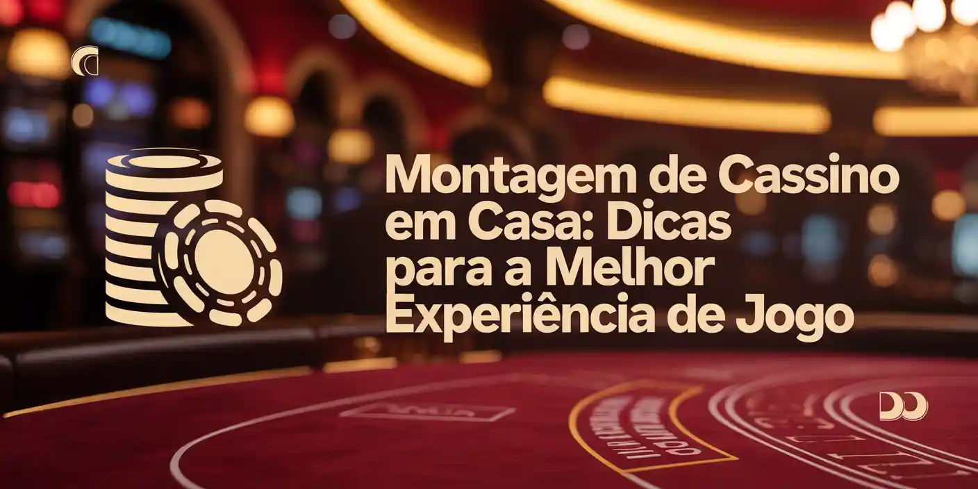 Montagem de Cassino em Casa: Dicas para a Melhor Experiência de Jogo