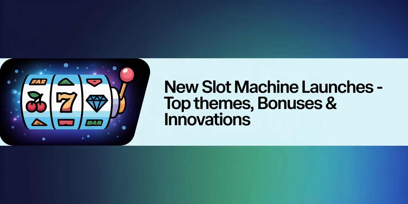 New Slot Machine Launches – Top Themes, Bonuses & Innovations